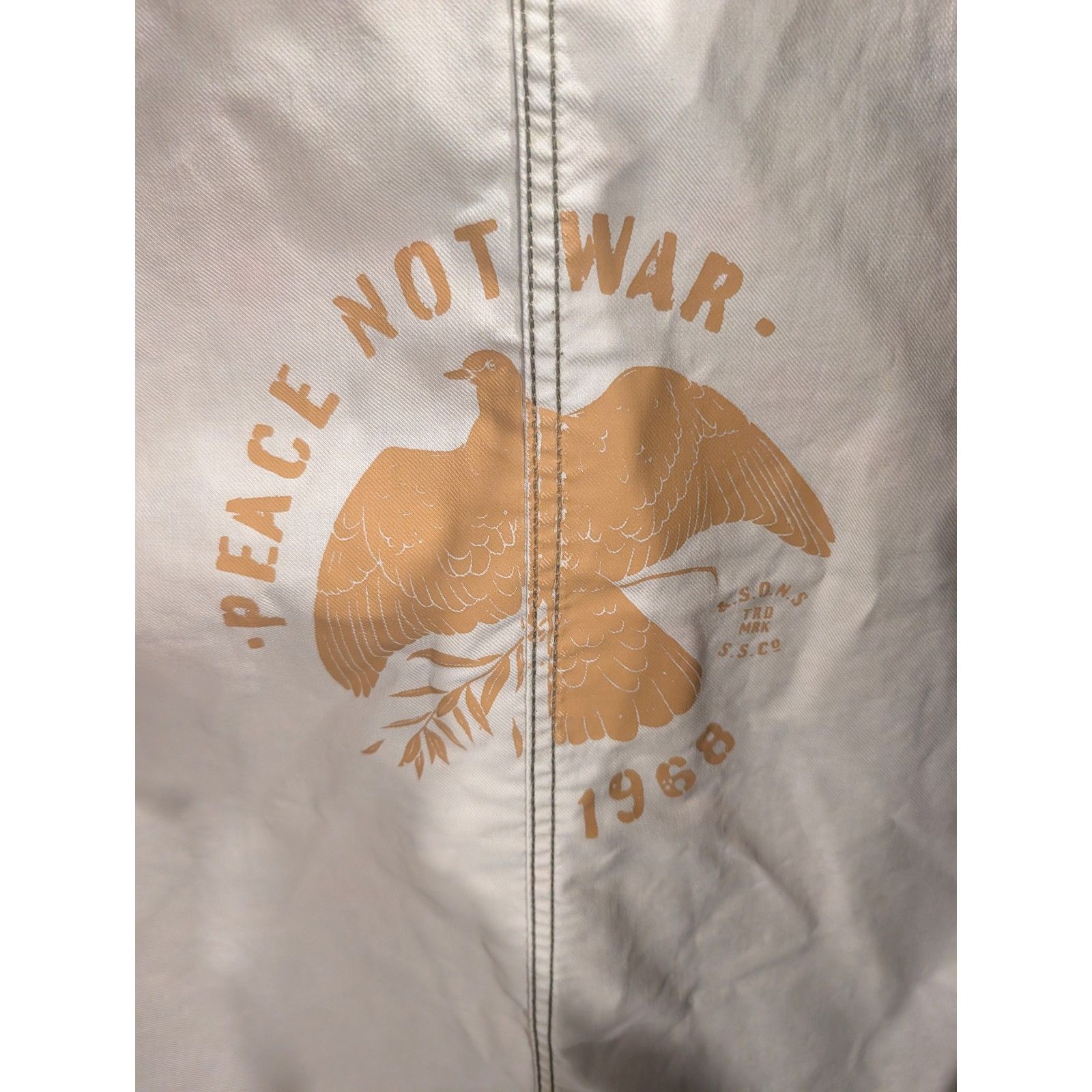 Nwt &Sons Carver Surplus Camo Chore Jacket, Men’s Size L, Stonewashed Cotton Twi — image 5 of 8